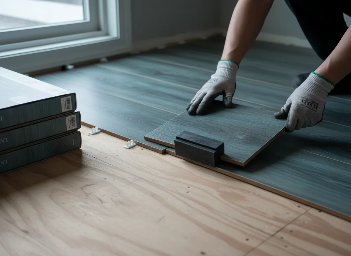 Luxury Vinyl Plank Installation company in Saint Michael, ND